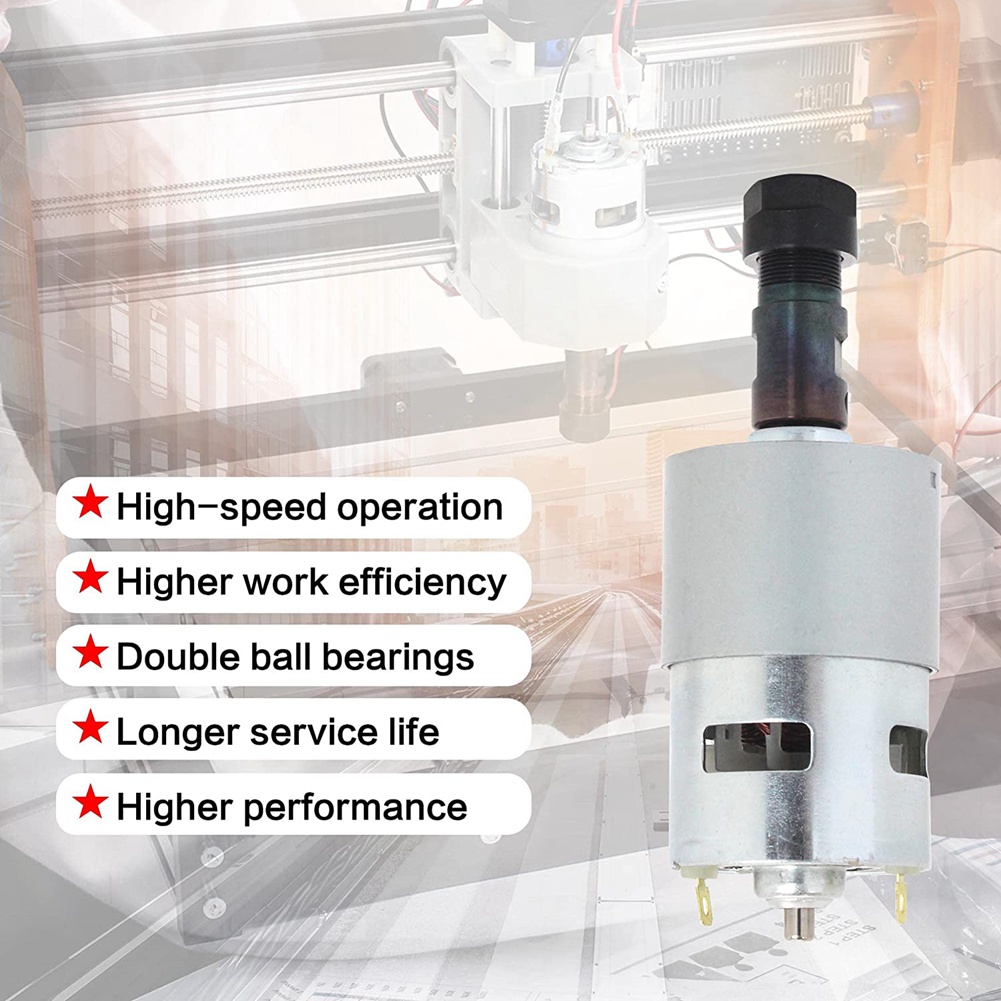 Multifunction DC Motor CNC 775 - đánh giá và giá Cnc Spindle Motor